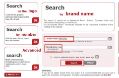  法国商标近似检索教程